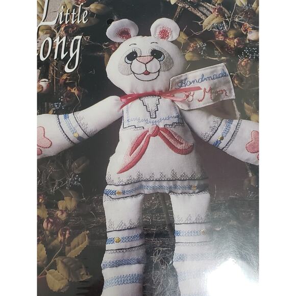 Designs for the Needle, Inc. MY LITTLE TAGALONG - BERNARD BEAR #8703‎ 10" x 12" - Picture 2 of 4